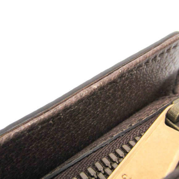 GUCCI Authentic Brown Leather Shoulder Bag - Picture 9 of 15